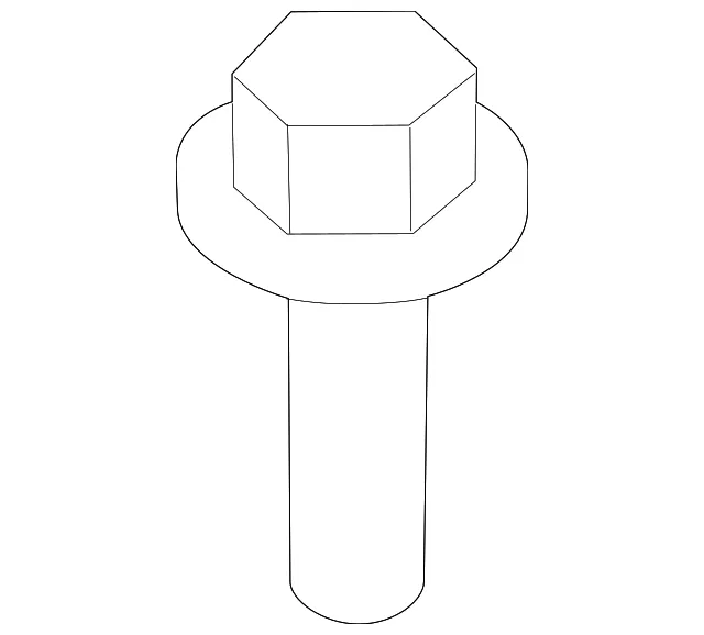 Roof Rail Bolt - Nissan (73898-1AC0A)