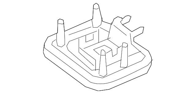 Headliner Trim Plug - Nissan (73978-1FC0A)
