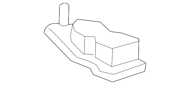 Headliner Rear Bracket - Nissan (73980-6CA0C)