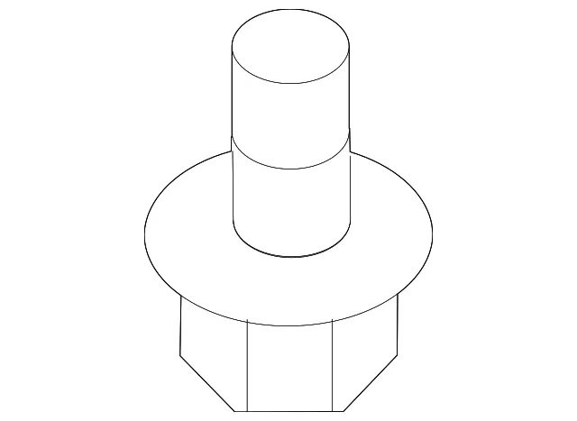 Headliner Fastener - Nissan (73996-WF180)