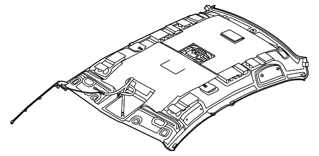 Headliner - Nissan (739B0-6LB3A)
