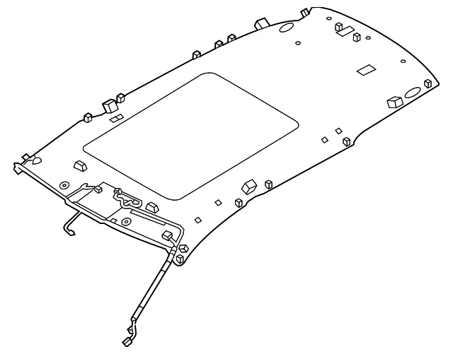 Headliner - Nissan (739B0-7FB0A)