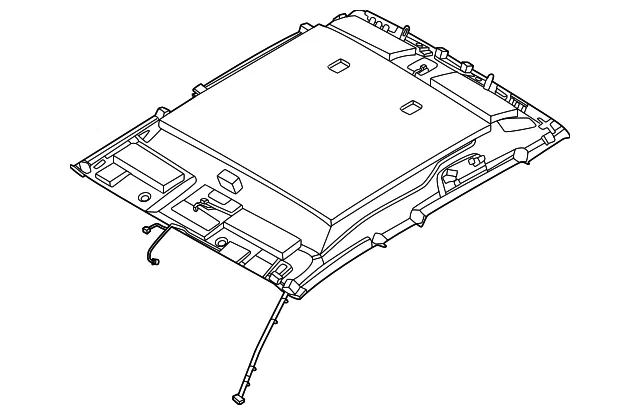 Headliner - Nissan (739B0-9BY3D)