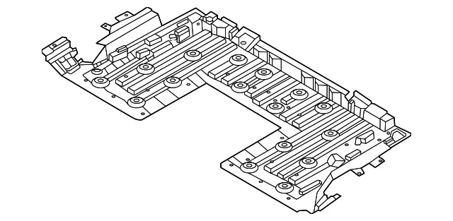 Floor Pan Splash Shield - Nissan (74818-5MP0E)