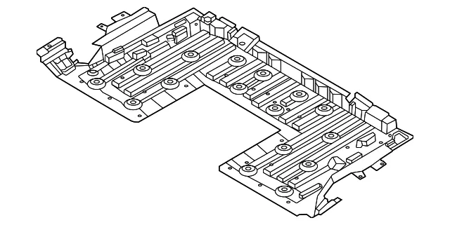 Floor Pan Splash Shield - Nissan (74818-5MR0E)