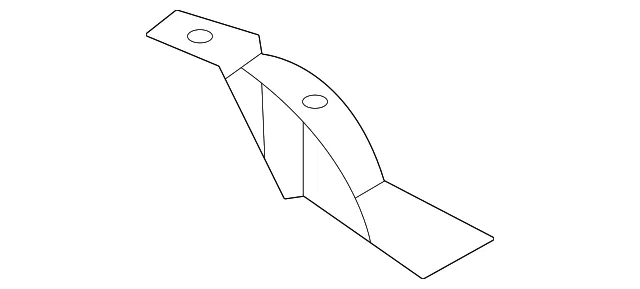 Floor Pan Splash Shield Bracket - Nissan (748G1-5MP5D)