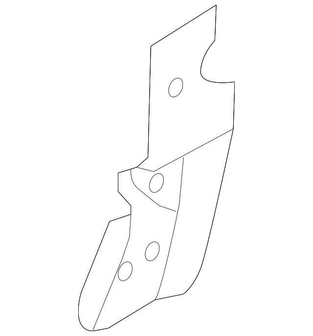 Fender Closing Plate Bracket - Nissan (751F7-EL030)