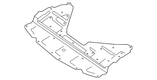 Splash Shield - Nissan (75832-4BC0A)