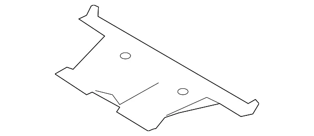 Floor Pan Splash Shield - Nissan (75881-JF00C)
