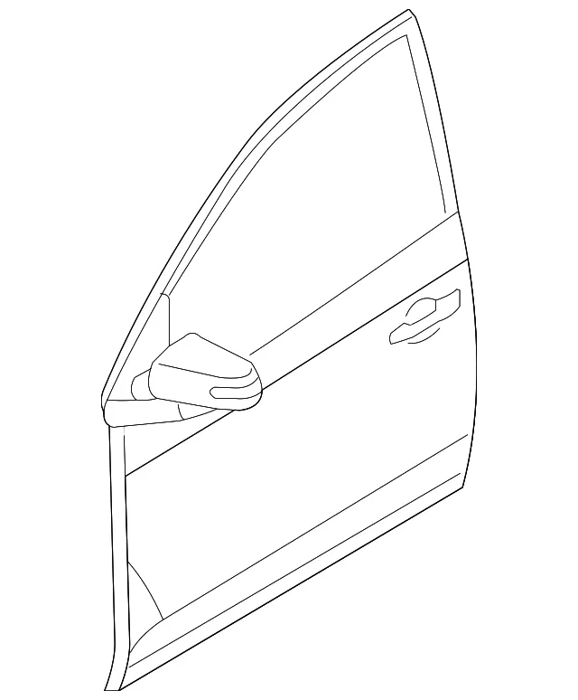 Door Shell - Driver's Side (LH) - Kia (76003-1M011)