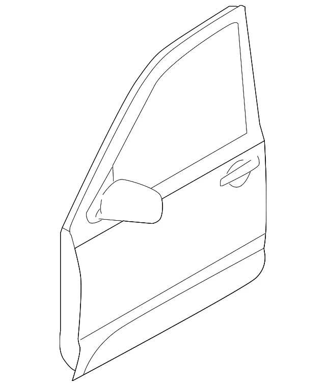 Door Shell - Driver's Side (LH) - Kia (76003-2J010)