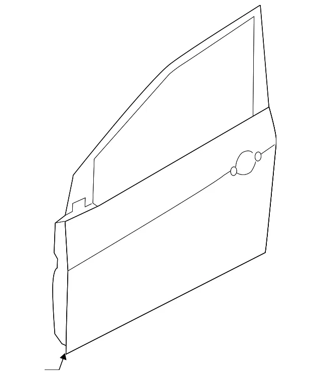 Door Shell - Kia (76003-A7001)