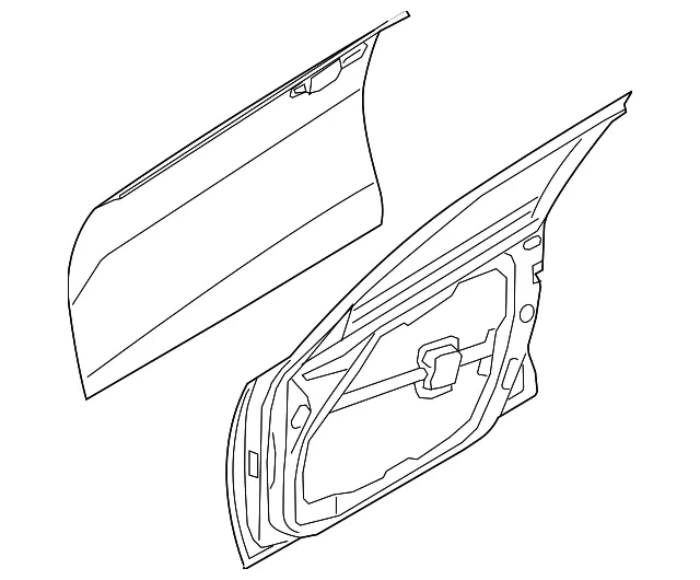 Door Shell - Kia (76003-D4000P)