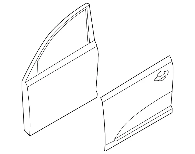 Door Shell - Kia (76003-Q5000)