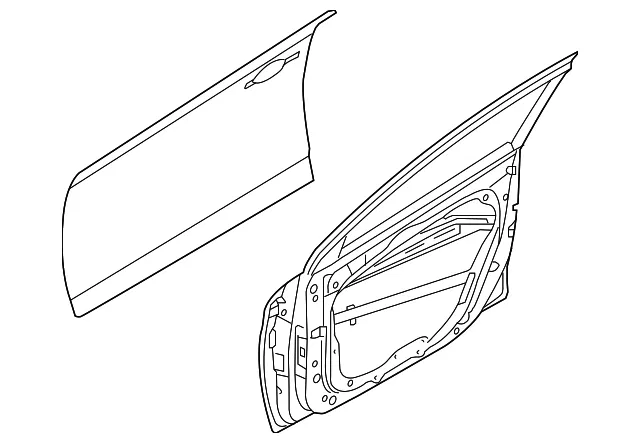Door Shell - Kia (76004-CV000)