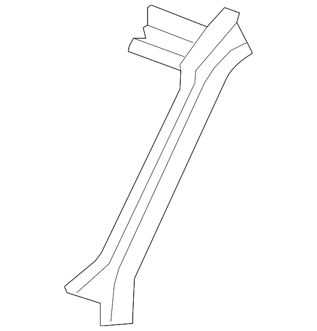 Inner Windshield Pillar - Passenger Side (RH) - Nissan (76230-1LA0A)