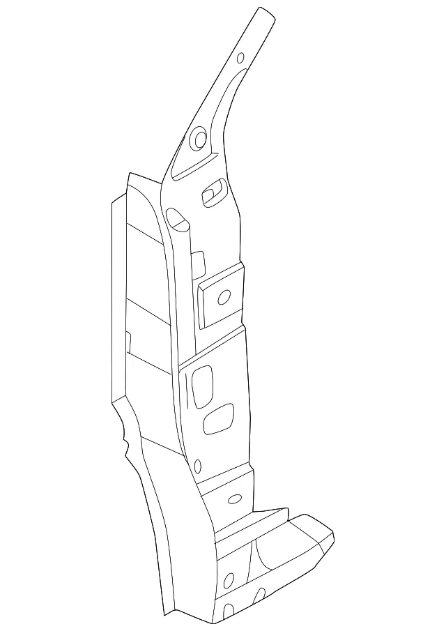 Body A-Pillar Reinforcement - Nissan (76271-6RF0A)