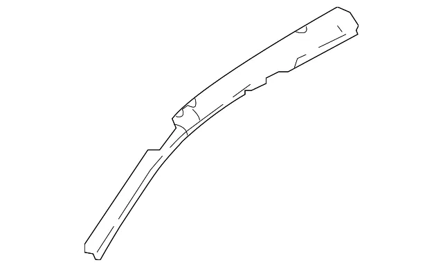 Windshield Pillar Reinforced - Driver's Side (LH) - Nissan (76311-6MA0A)