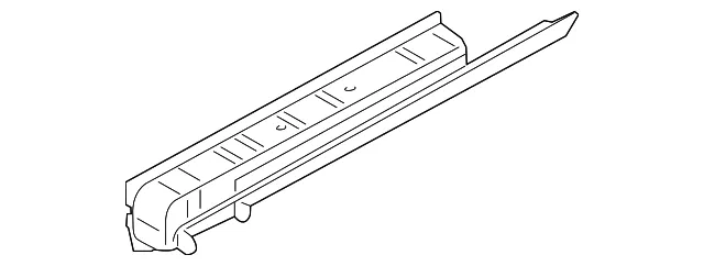 Rocker Panel - Nissan (76424-1ET0A)