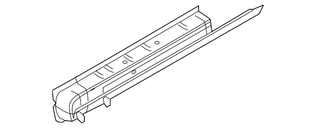 Rocker Panel - Nissan (76425-6GP0A)