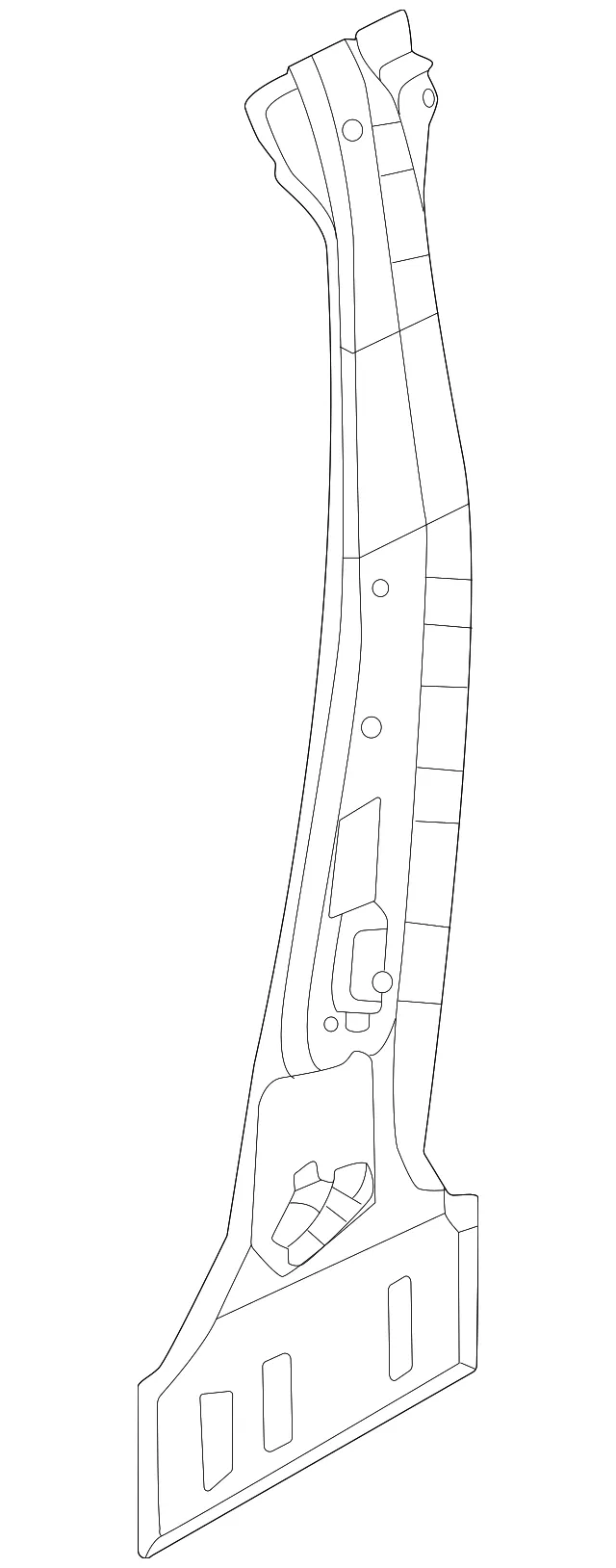 Body B-Pillar - Nissan (76531-7JA0A)