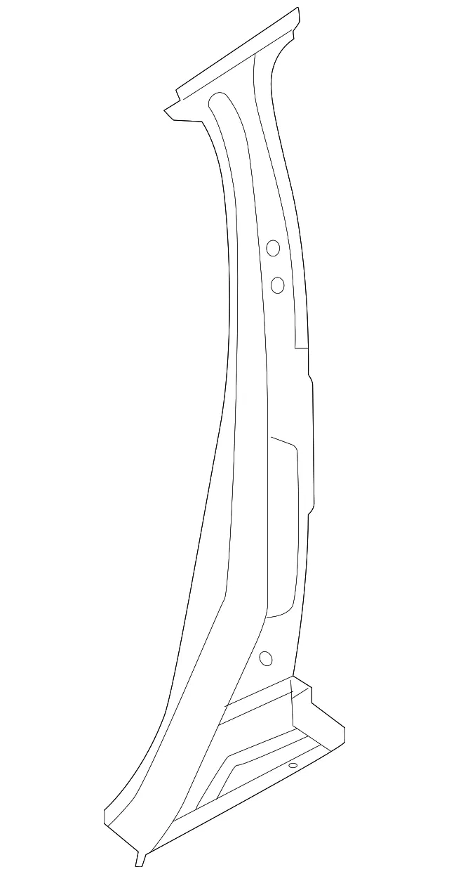 Body B-Pillar Reinforcement - Nissan (76570-5MP2A)
