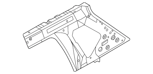 Quarter Panel - Nissan (76631-6RA0A)