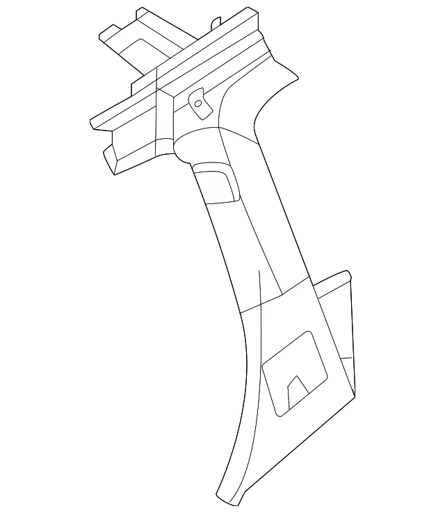 Body C-Pillar - Nissan (76631-7JA0A)