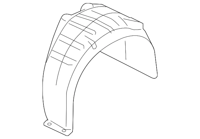 Quarter Panel Splash Shield - Nissan (76749-JF00A)