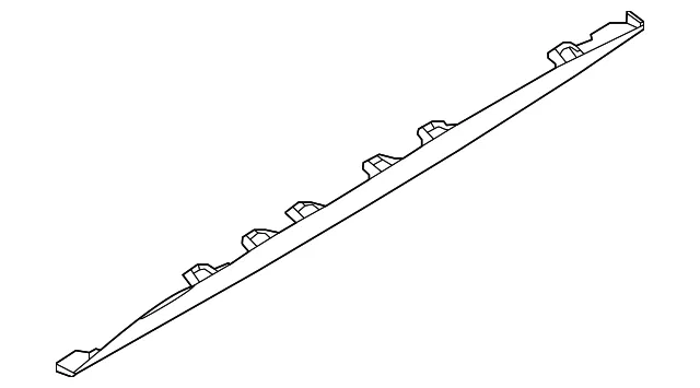 Front Left Weatherstrip Retainer - Nissan (76851-6LX0H)