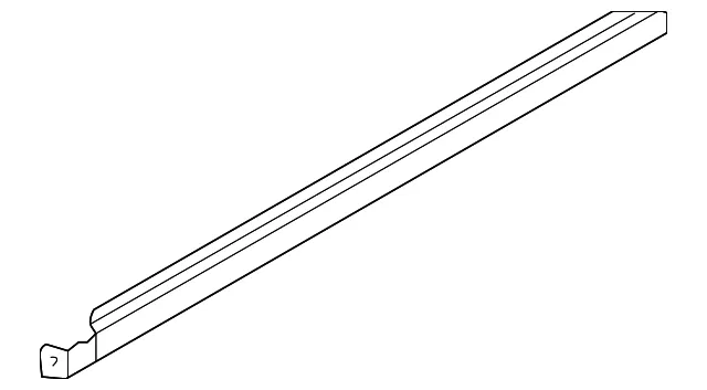 Rocker Molding - Driver's Side (LH) - Nissan (76851-EM30A)