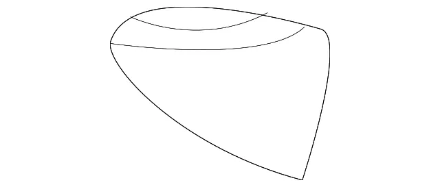 Deflector - Passenger Side (RH) - Nissan (76856-DF30A)
