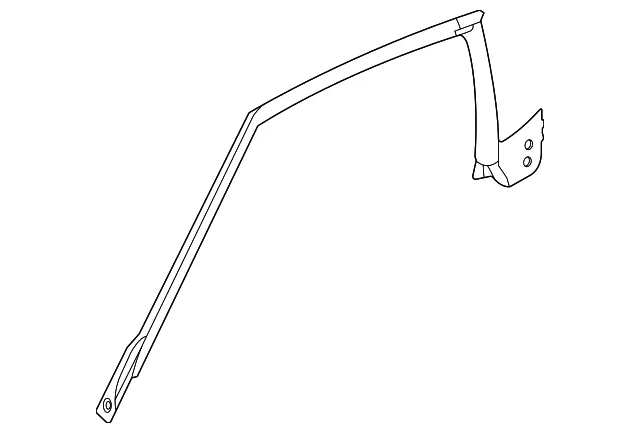 Body Side Weatherstrip, Right - Nissan (76860-6GP0A)