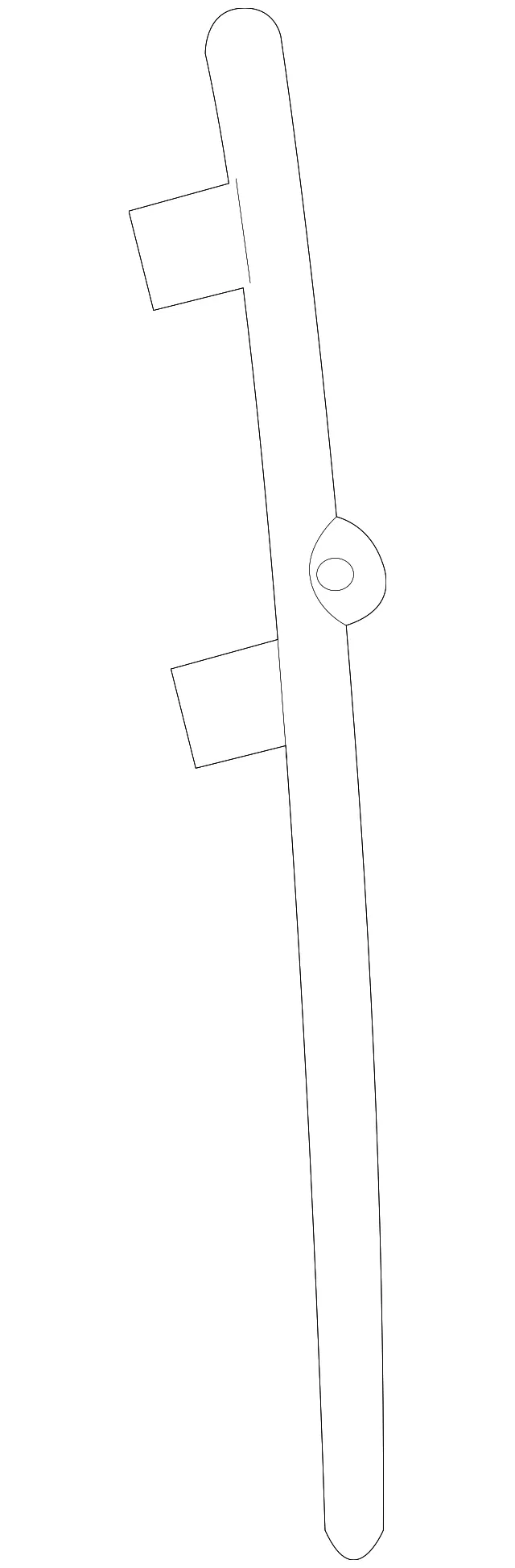 Center Pillar Retainer, Right - Nissan (76872-6GP0A)