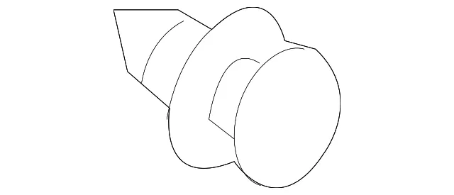 Rocker Molding Clip - Nissan (76882-AZ100)