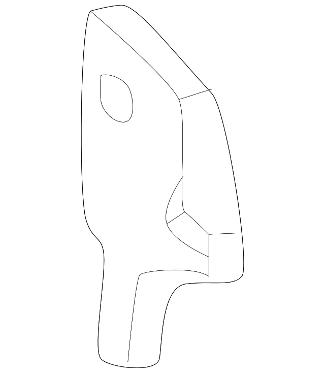 Rear Pillar Inner Insulator - Nissan (76884-5EE0A)