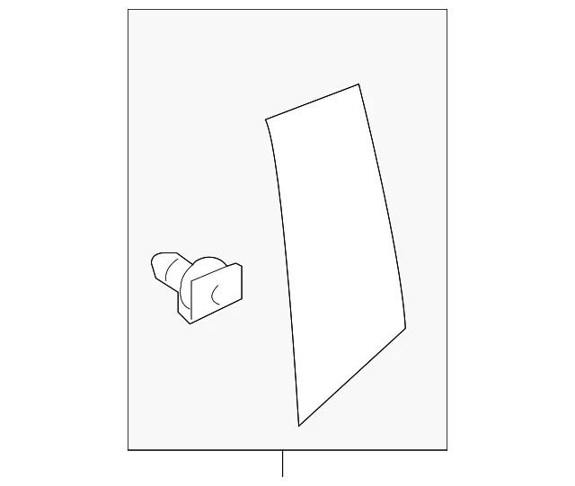 Lock Pillar Finisher, Right - Nissan (76890-6GP0A)