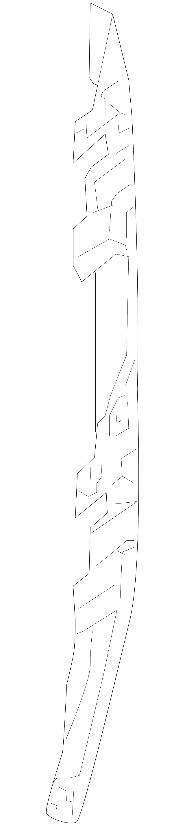 Door Opening Trim - Nissan (76890-EA912)