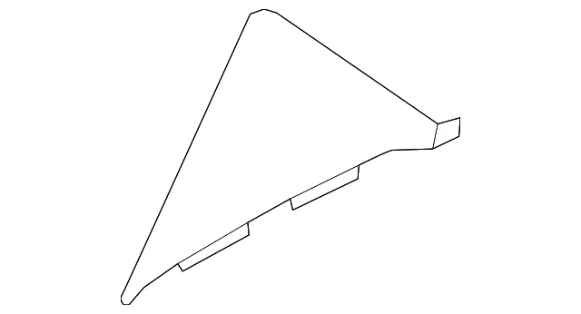 Back Pillar Finisher, Right - Nissan (768A4-9UH0A)