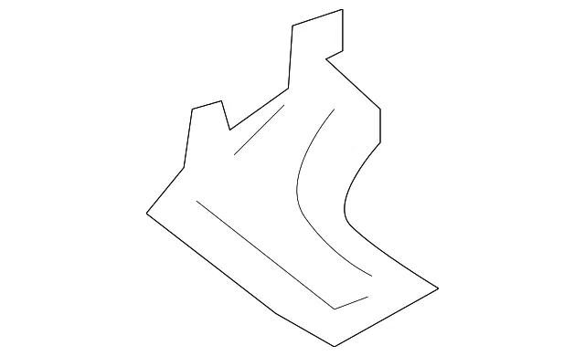 Body C-Pillar Insulator - Nissan (768D2-1LA0A)