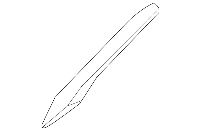Windshield Pillar Trim - Passenger Side (RH) - Nissan (76911-3KA1A)