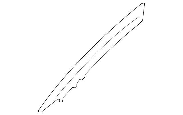 Windshield Pillar Trim - Passenger Side (RH) - Nissan (76911-9FT2B)