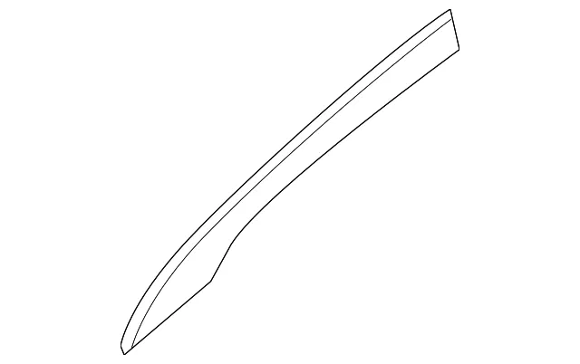 Windshield Pillar Trim - Passenger Side (RH) - Nissan (76911-9UF6A)