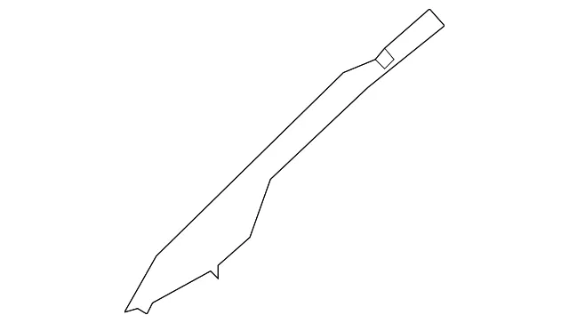 Windshield Pillar Trim - Driver's Side (LH) - Nissan (76912-9GE0A)