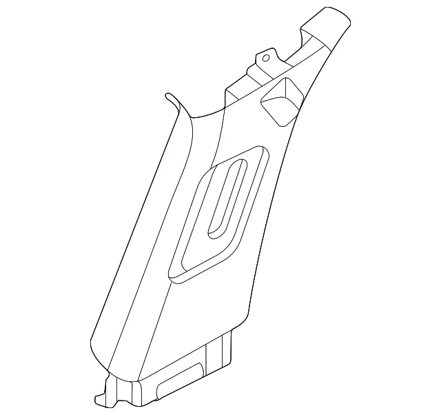 Door Pillar Post Trim Set - Nissan (76914-7JA0A)
