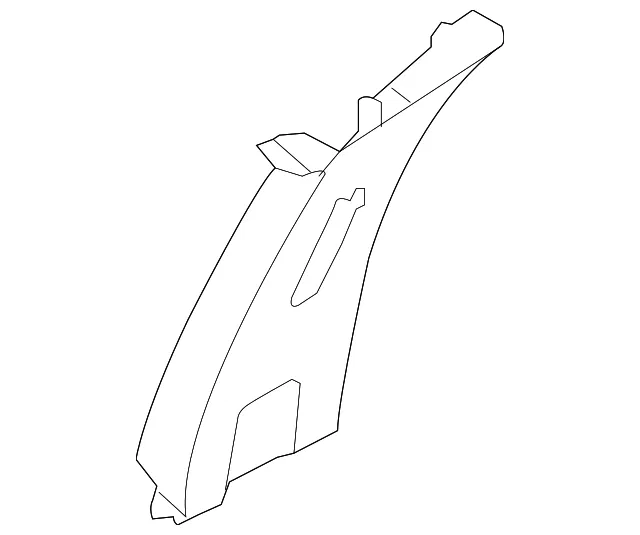 Door Pillar Post Trim Set - Nissan (76914-9BU7A)