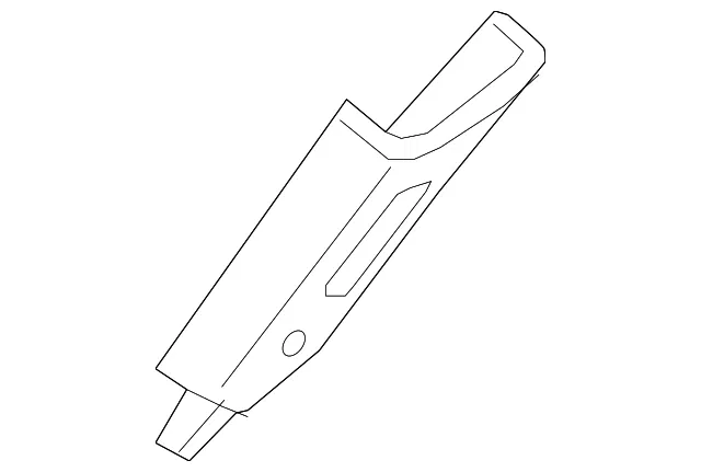 Upper Center Pillar Trim - Driver's Side (LH) - Nissan (76914-9DJ0B)