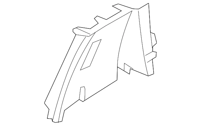 Body C-Pillar Trim Panel - Nissan (76914-9FV4A)