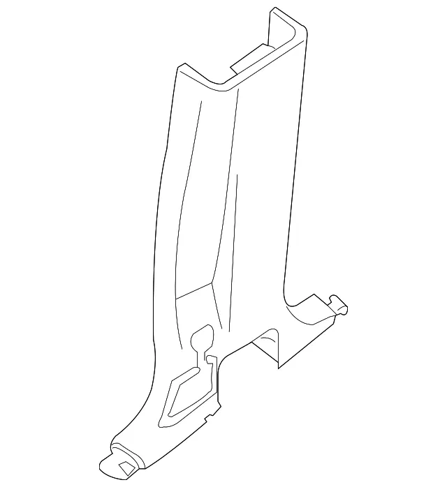 Door Pillar Post Trim Set - Nissan (76915-EA101)