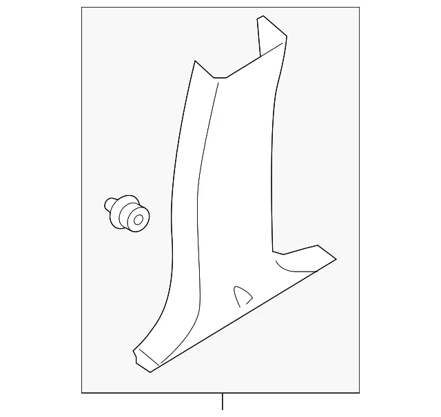 Door Pillar Post Trim Set - Nissan (76916-6JL0A)